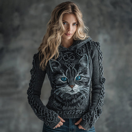 Relaxed Buttoned Sweater