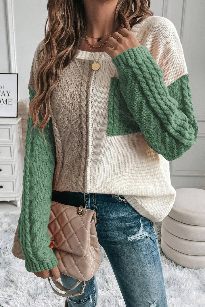 Warm Cable Sweater