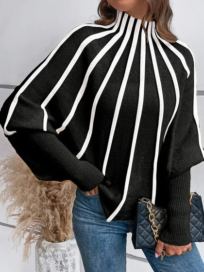 Casual Ribbed Sweater