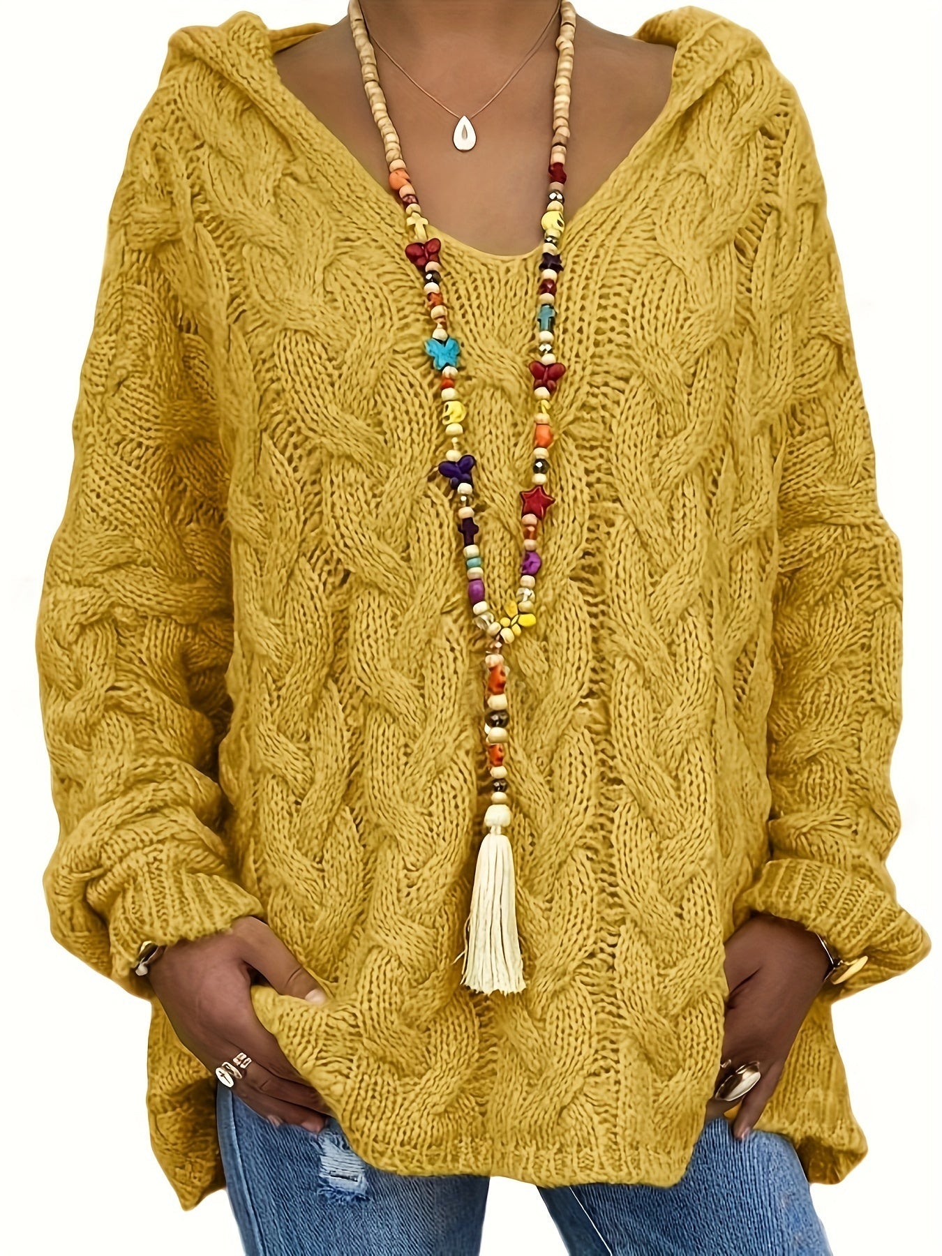 Warm Buttoned Sweater
