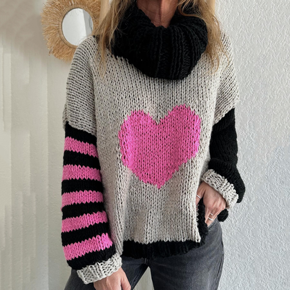 Textured Oversized Sweater