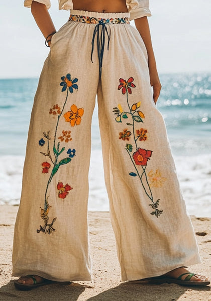 Weekend Textured Pants