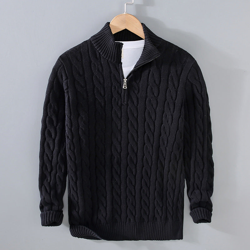 Warm Buttoned Sweater