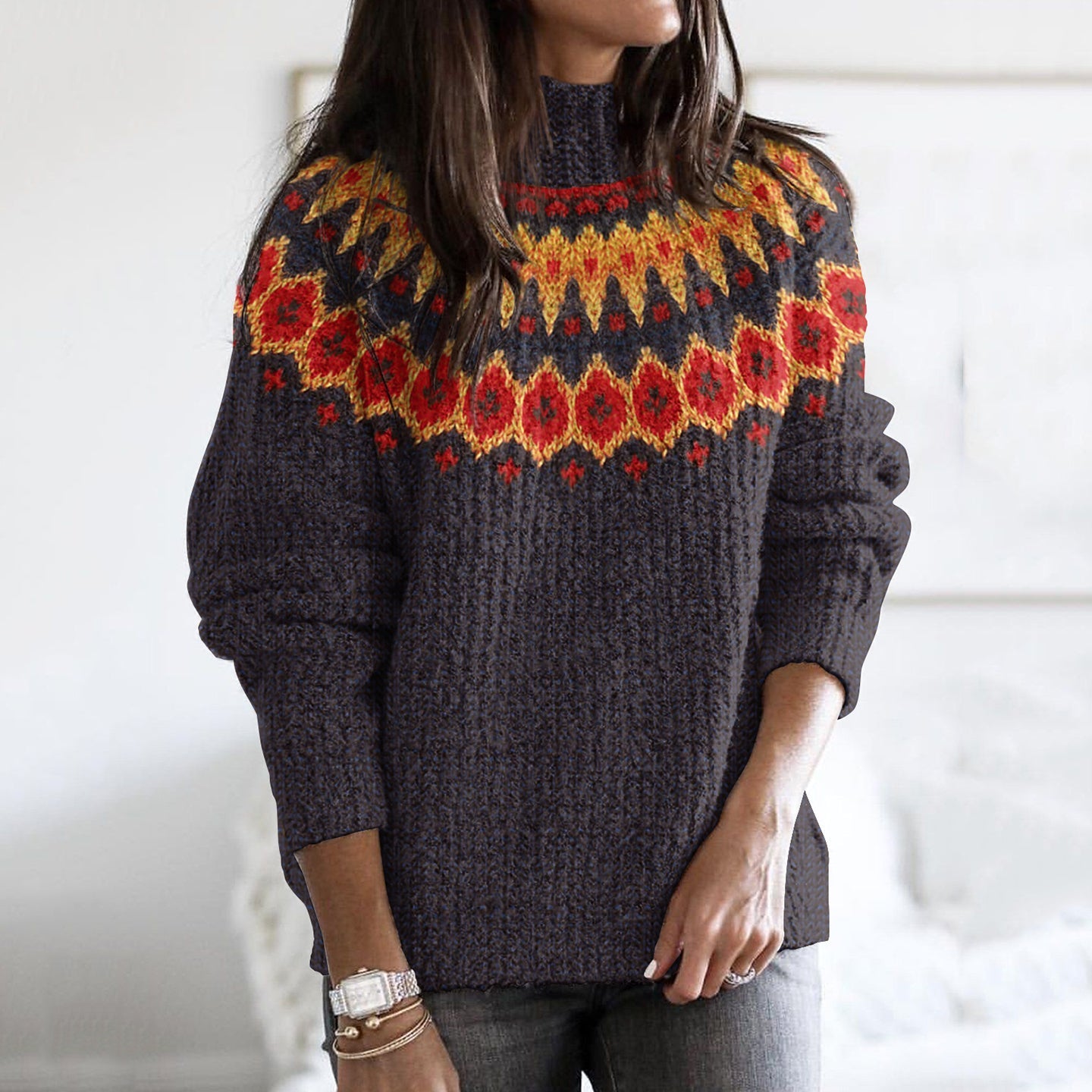 Textured Lightweight Sweater