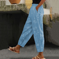 Stretch Textured Pants
