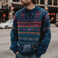 Warm Striped Sweater