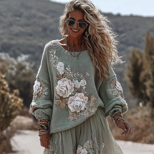 Easy Striped Sweater