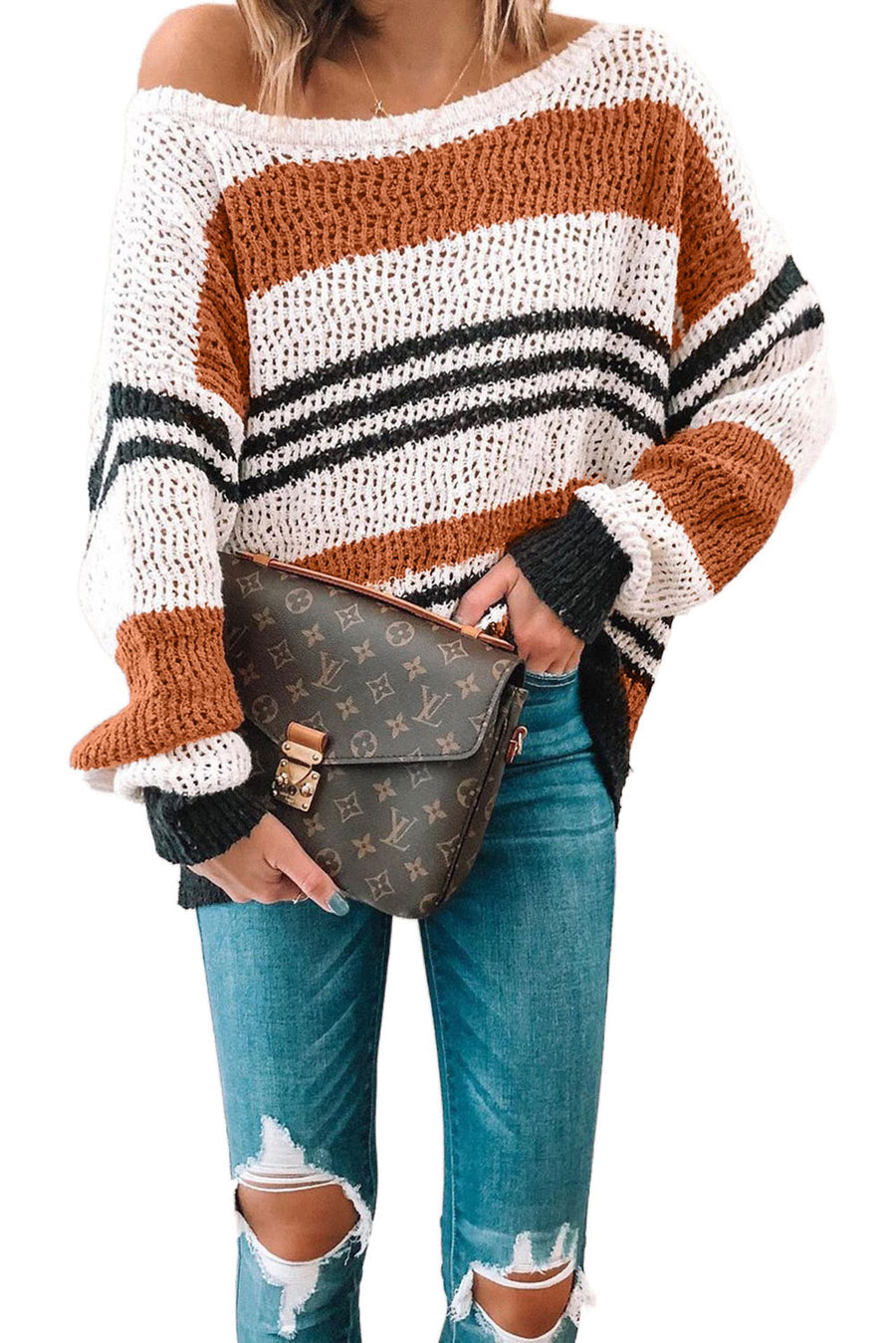 Relaxed Cropped Sweater