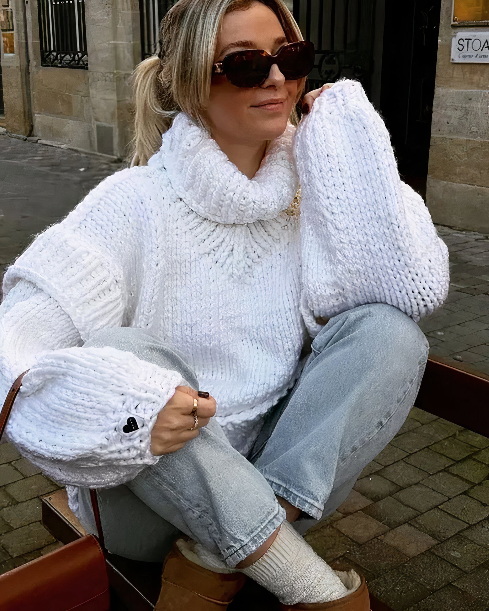 Casual V-Neck Sweater