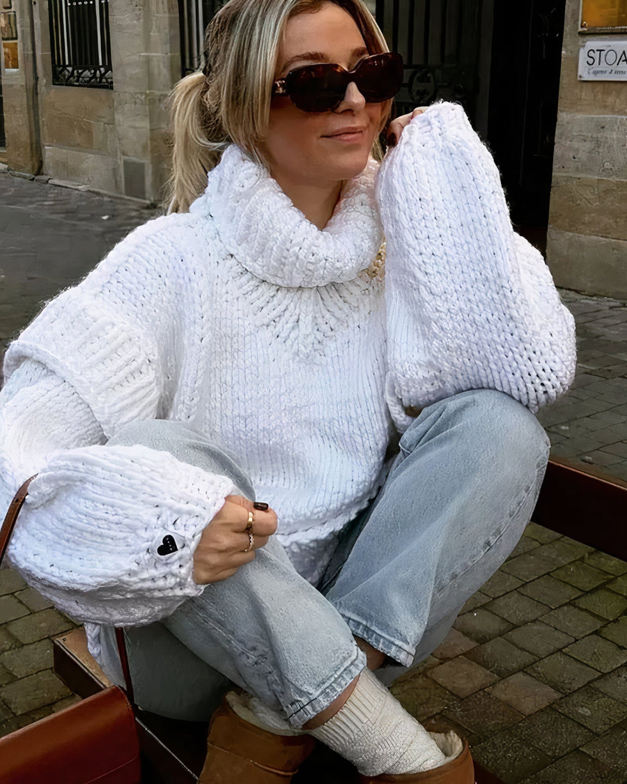Casual V-Neck Sweater
