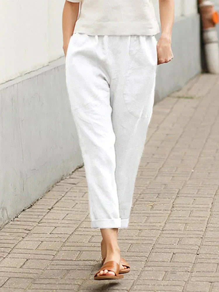 Comfy Straight-Leg Pants