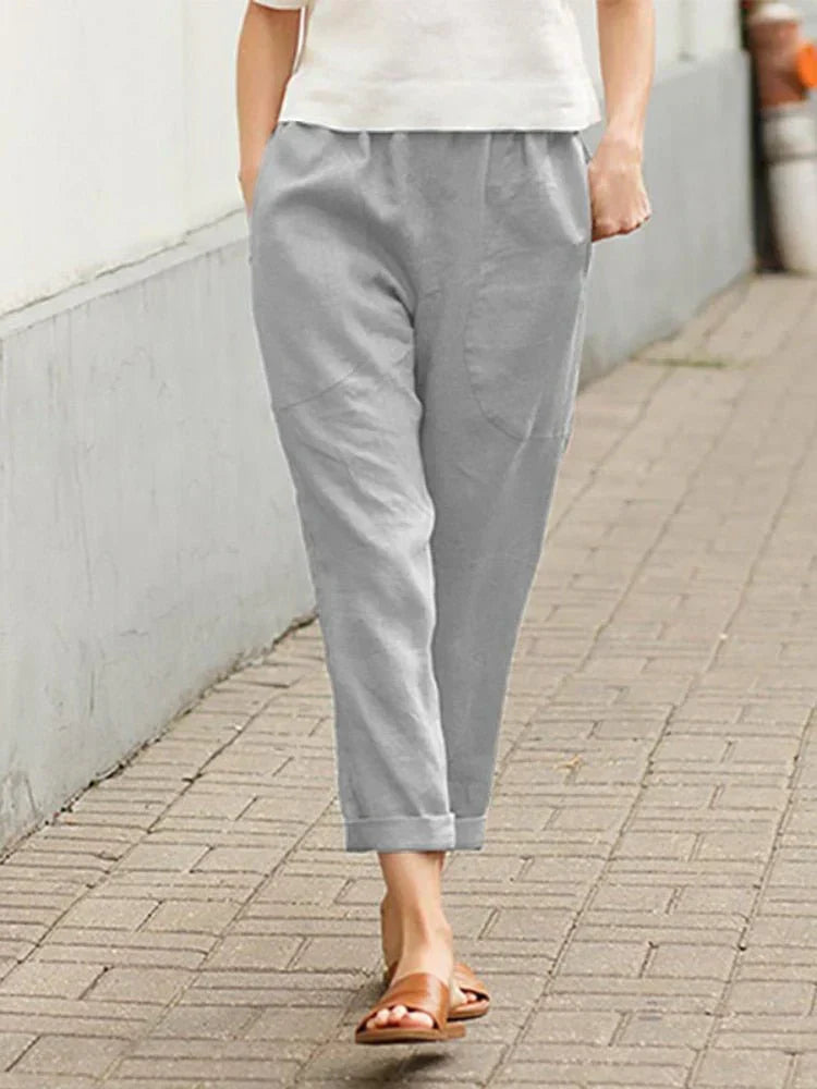 Comfy Straight-Leg Pants