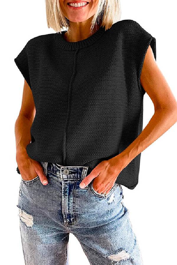Easy Buttoned Sweater