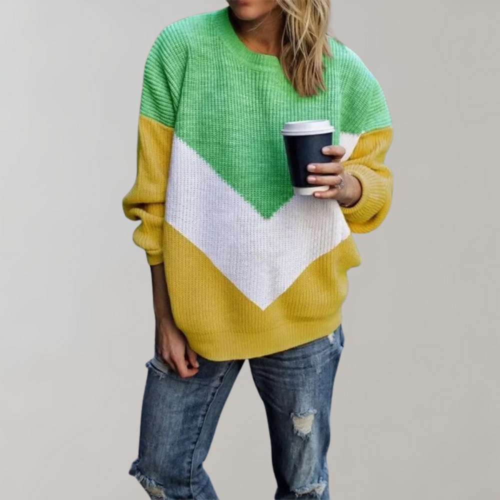 Relaxed Buttoned Sweater