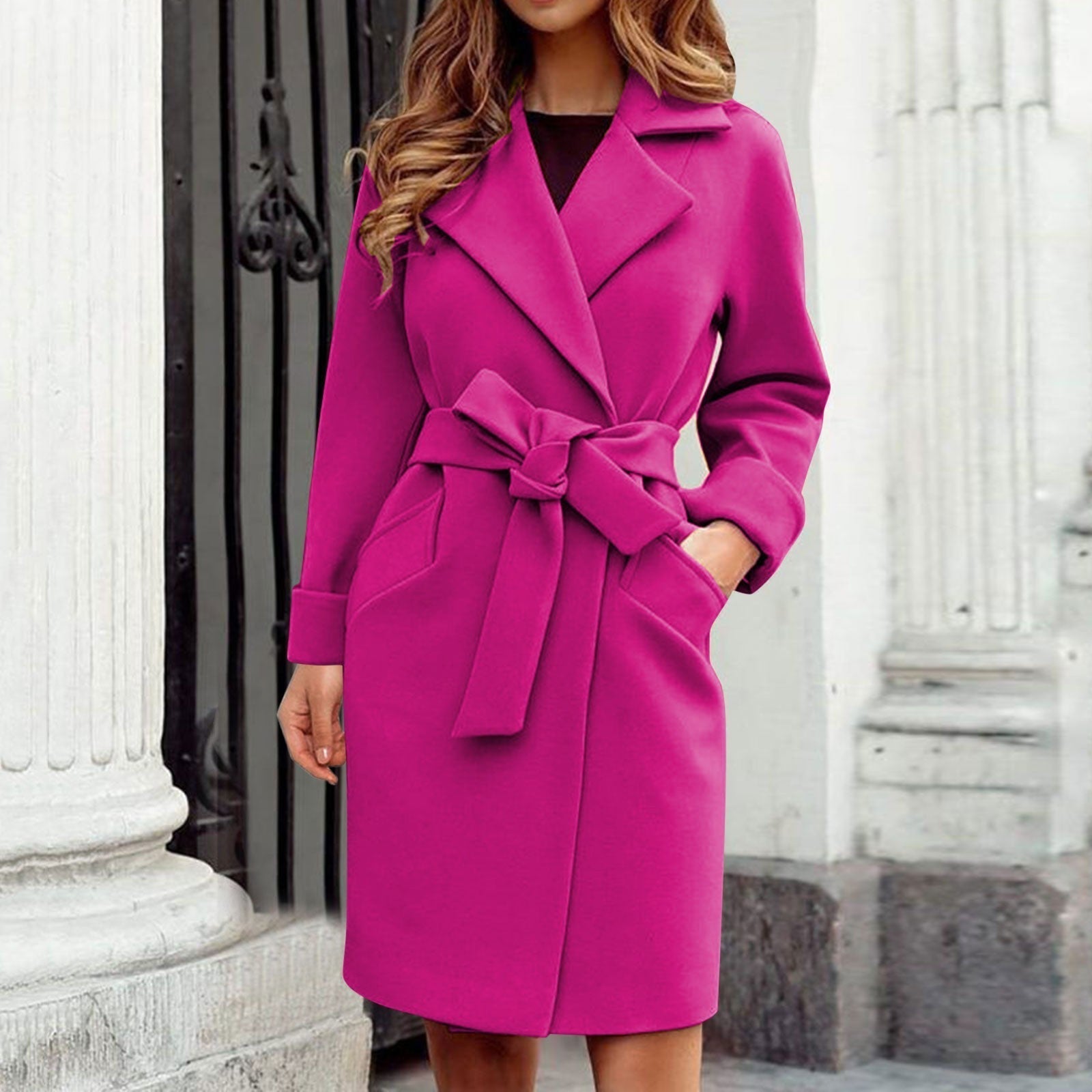 Layered Quilted Coat