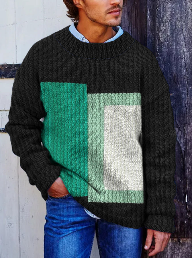 Warm Buttoned Sweater