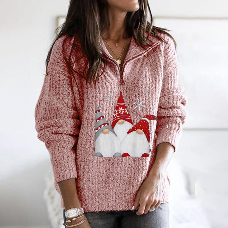 Relaxed Buttoned Sweater