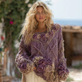 Textured Oversized Sweater