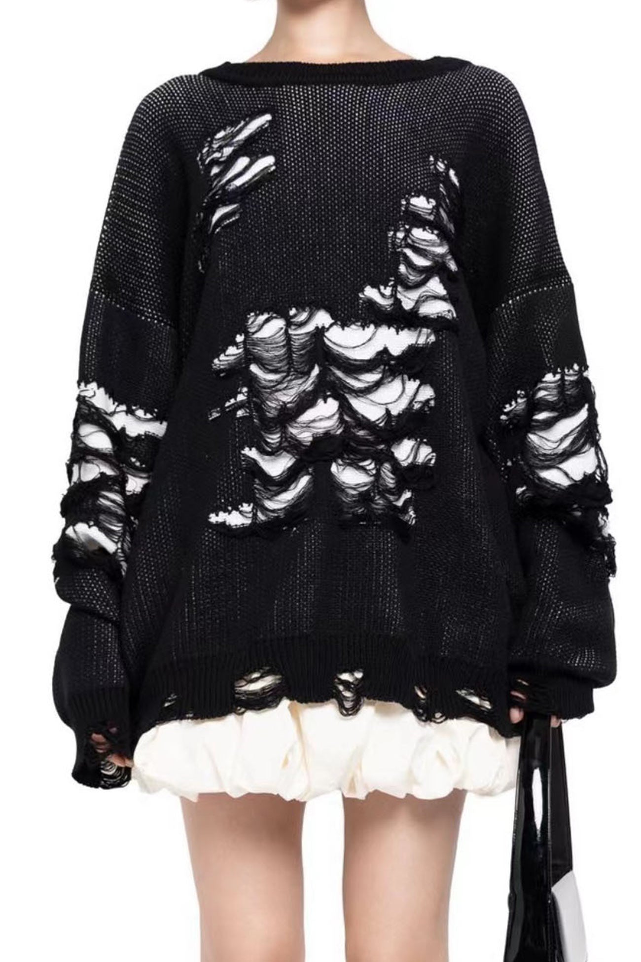 Relaxed V-Neck Sweater