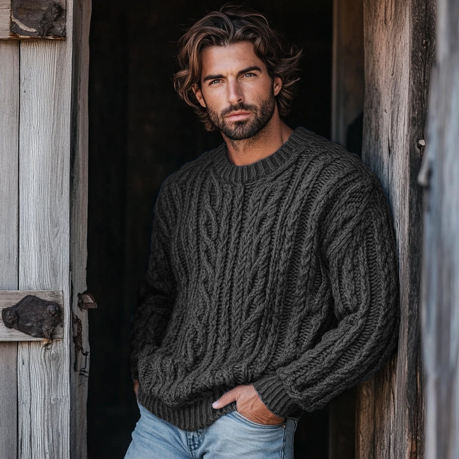 Casual Cable Sweater
