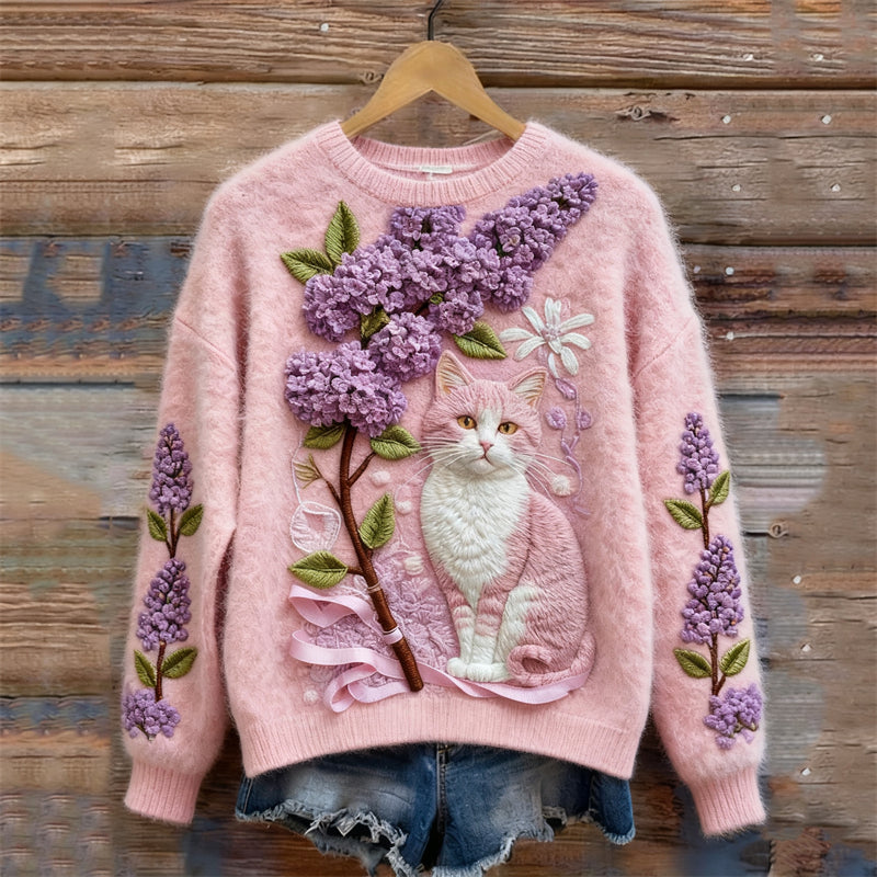 Relaxed Cable Sweater