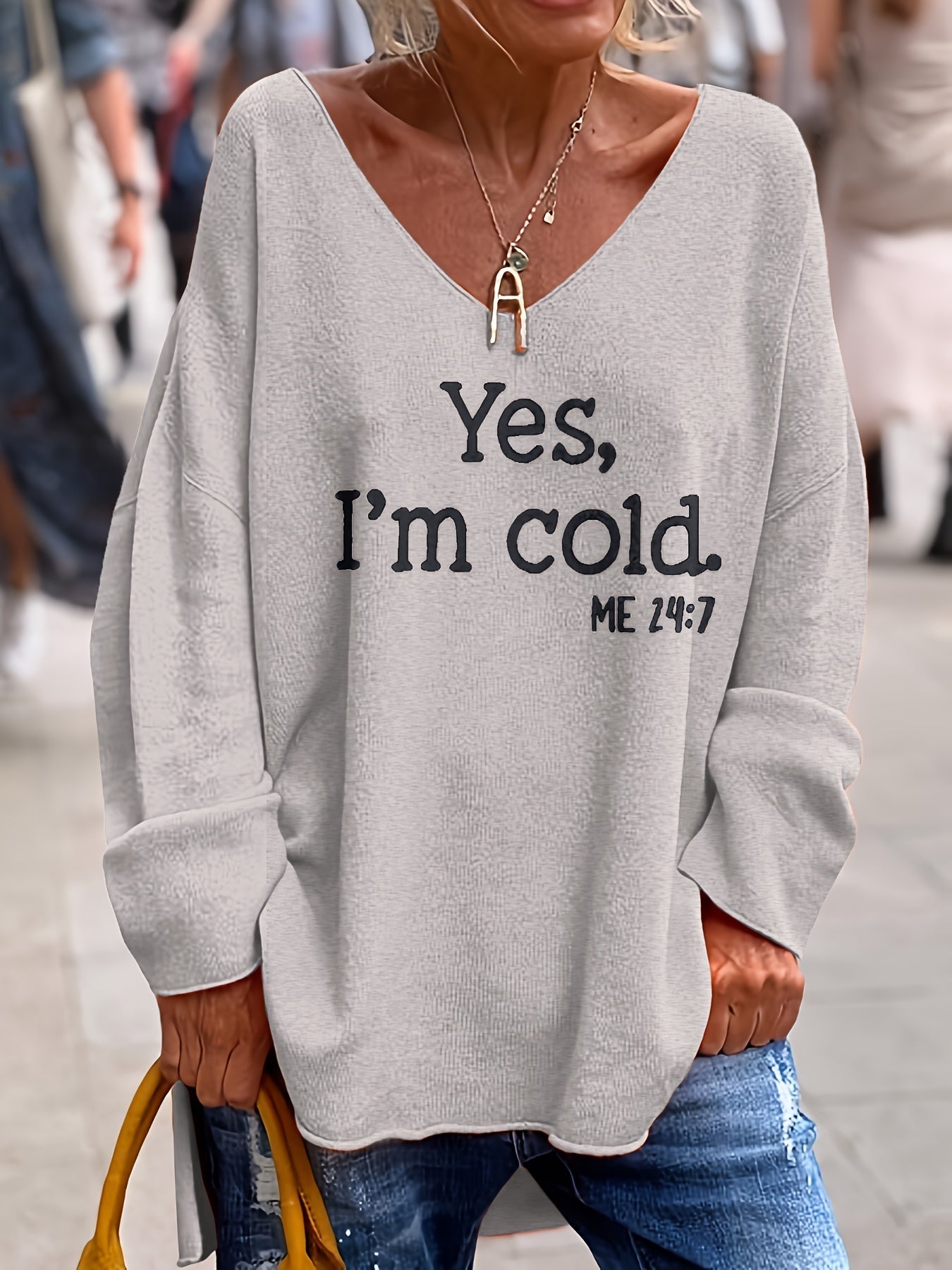 Easy Cropped Sweater