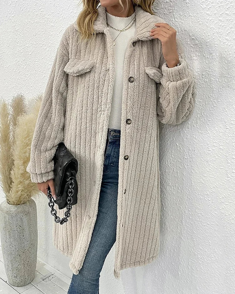 Classic Double-Breasted Coat