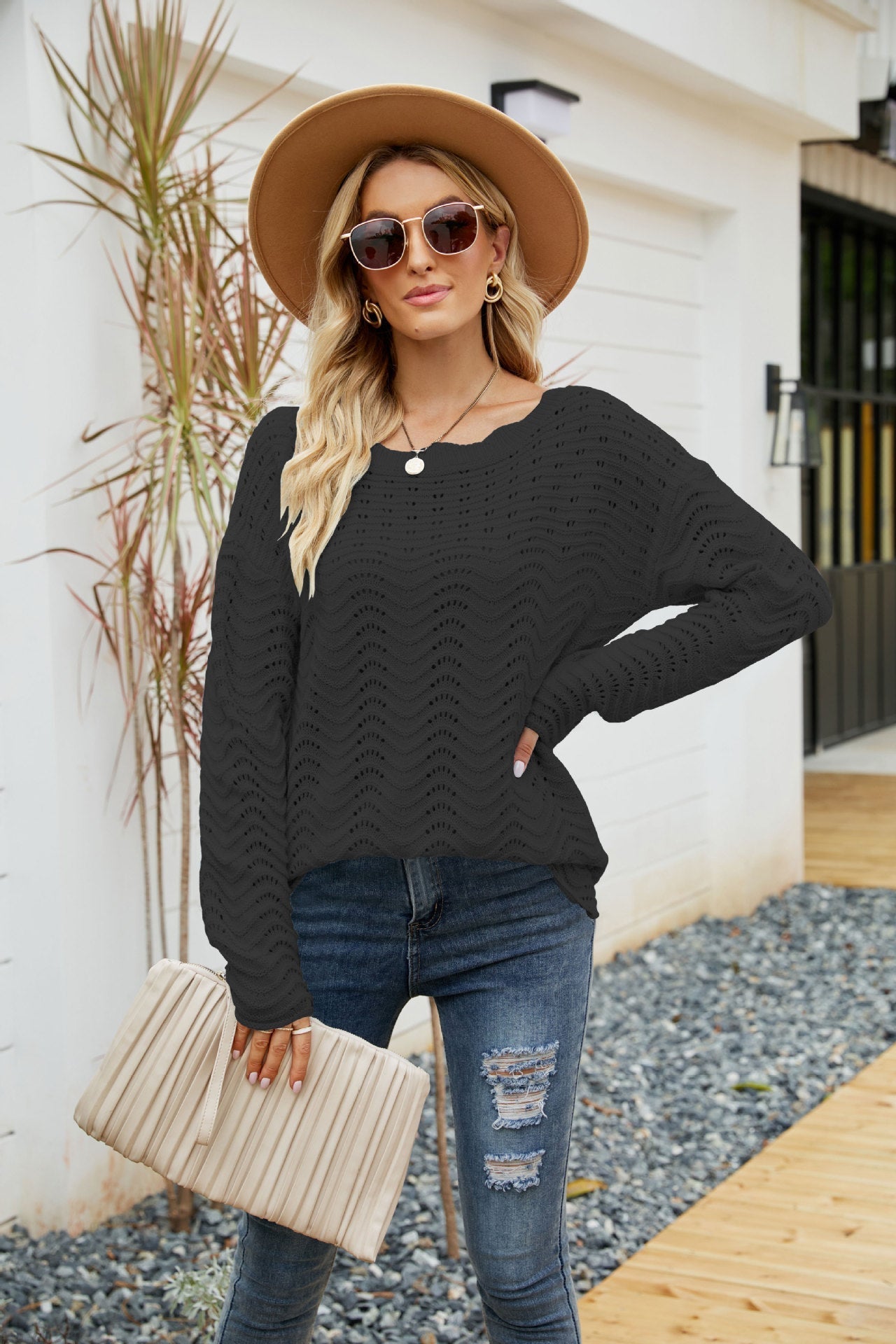 Weekend Ribbed Sweater