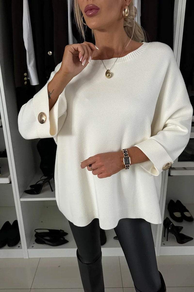 Textured Oversized Sweater