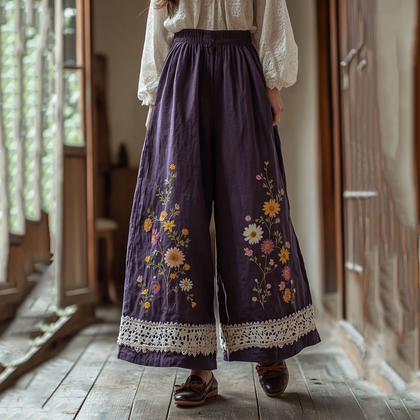 Light High-Waist Pants