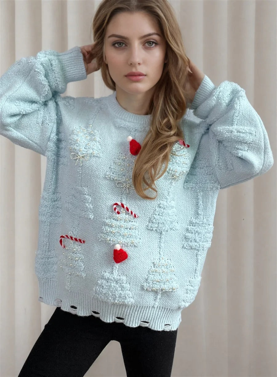 Relaxed Cropped Sweater
