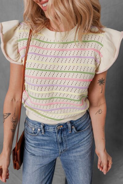 Casual Ribbed Sweater