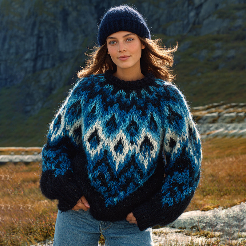 Relaxed Buttoned Sweater