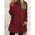 Relaxed Buttoned Sweater