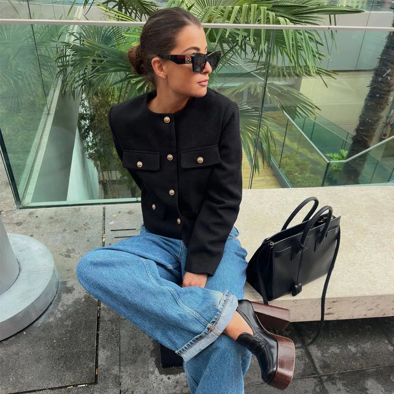 Weekend Buttoned Sweater