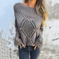 Textured V-Neck Sweater