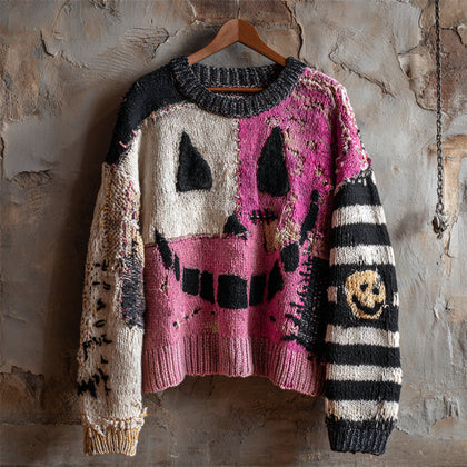 Casual Cropped Sweater