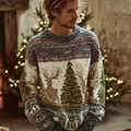 Relaxed Cable Sweater