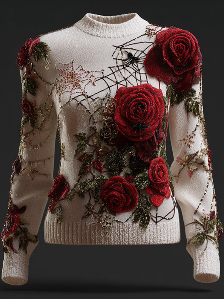 Relaxed Buttoned Sweater
