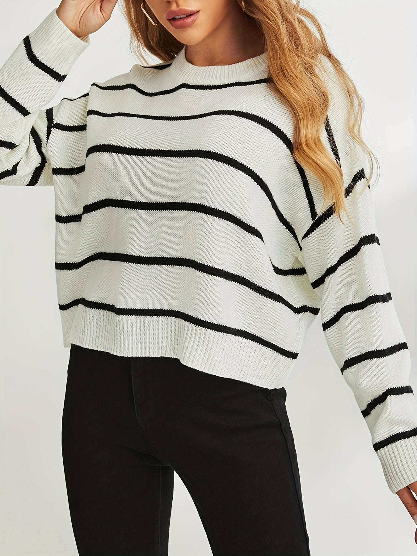 Textured Buttoned Sweater