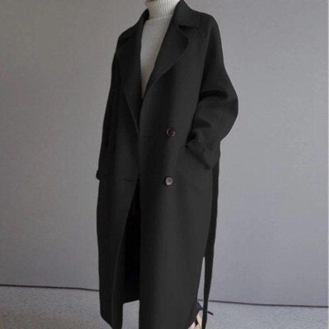 Layered Longline Coat