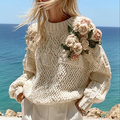 Cozy Buttoned Sweater