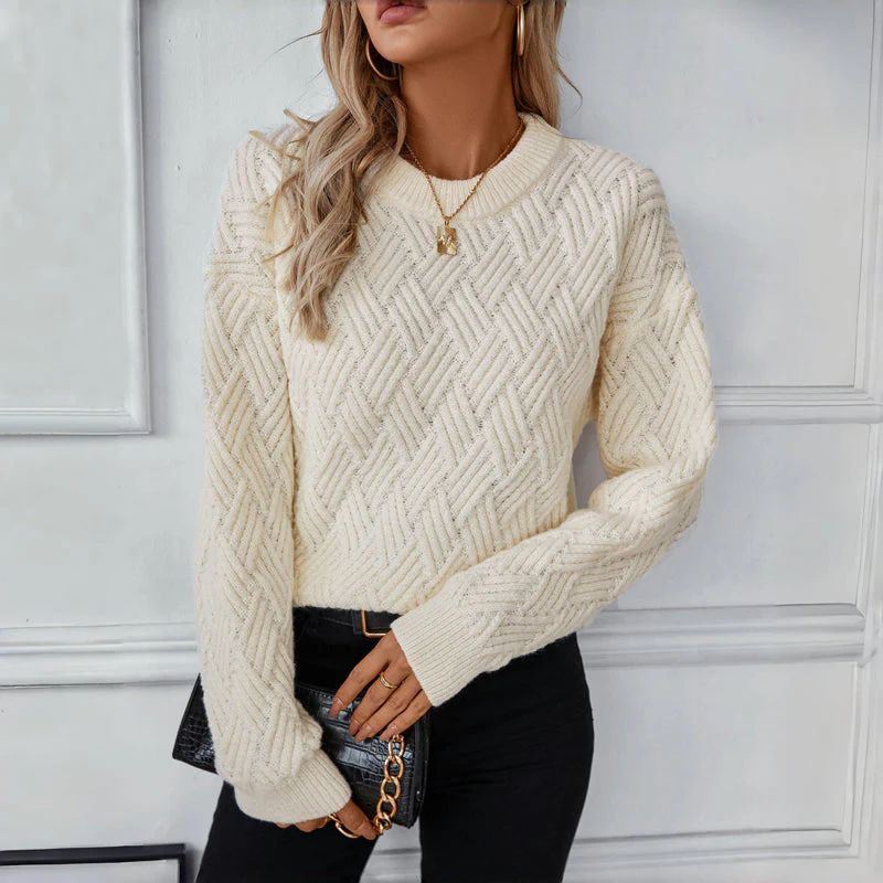 Textured Oversized Sweater