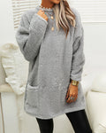 Casual Buttoned Sweater