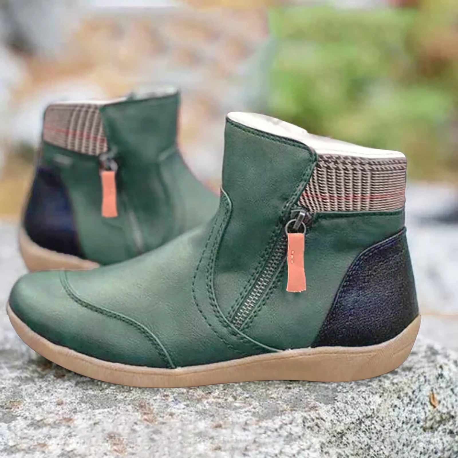 Comfortable Faux-Suede Boots
