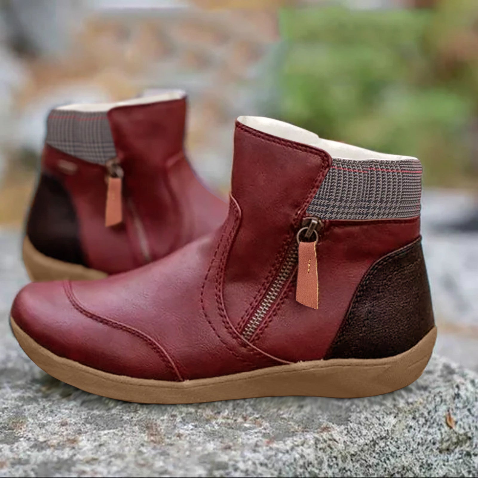 Comfortable Faux-Suede Boots