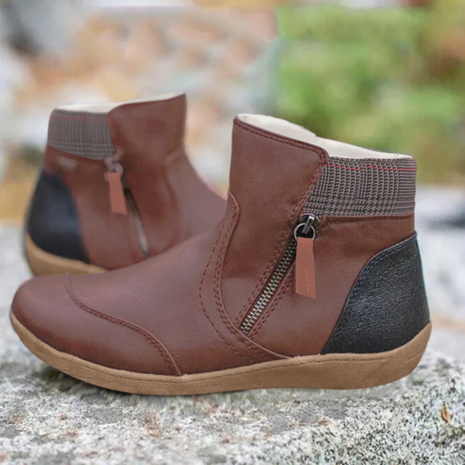 Comfortable Faux-Suede Boots