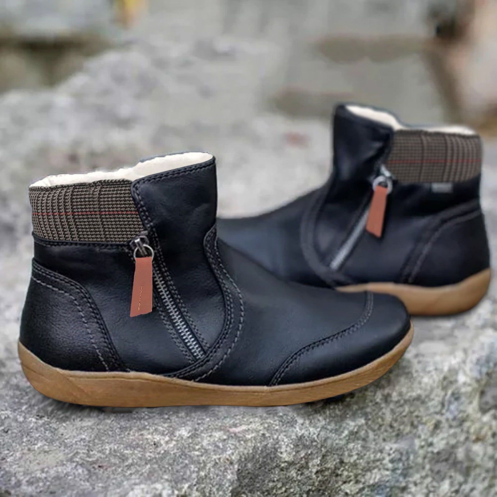 Comfortable Faux-Suede Boots