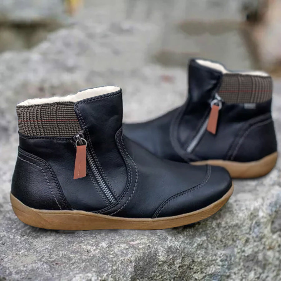 Comfortable Faux-Suede Boots