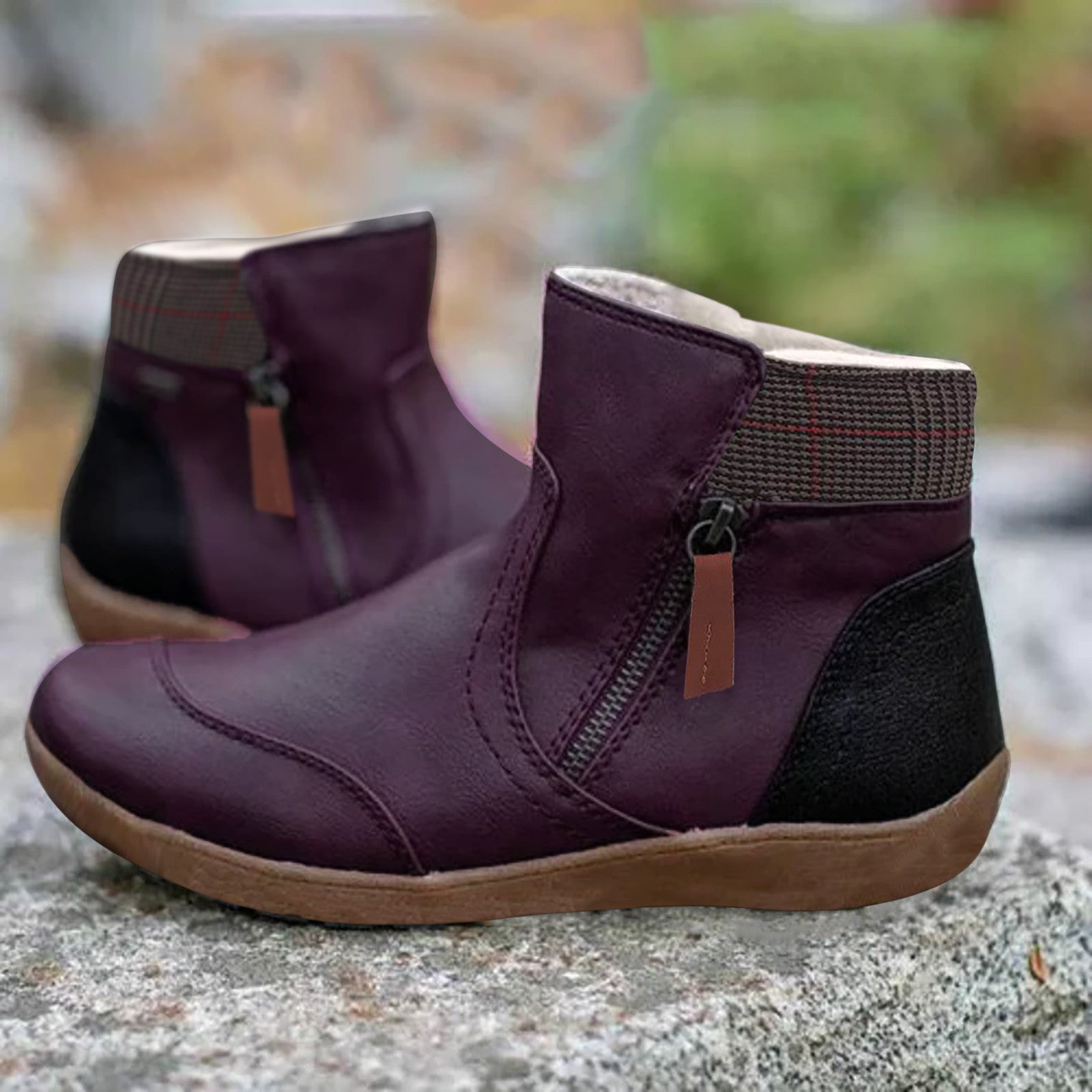Comfortable Faux-Suede Boots